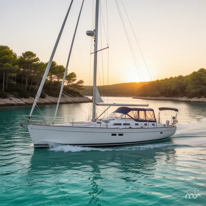 Slide: The Image of Beneteau Oceanis 42CC 2003 - 4