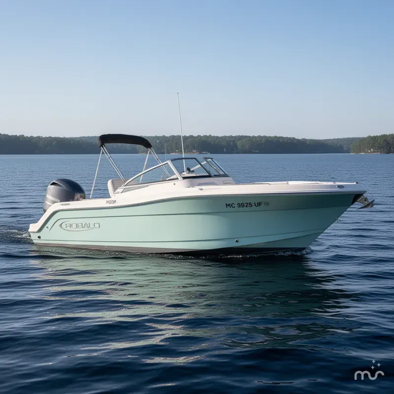 Slide: The Image of Robalo R227 Dual Console 2019 - 0