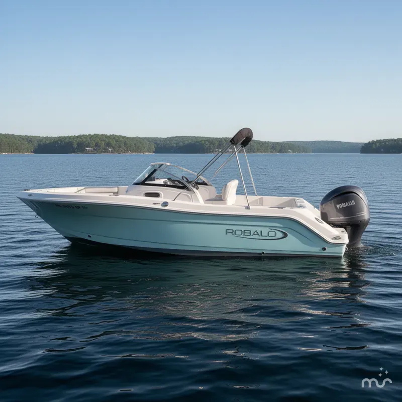 Slide: The Image of Robalo R227 Dual Console 2019 - 1