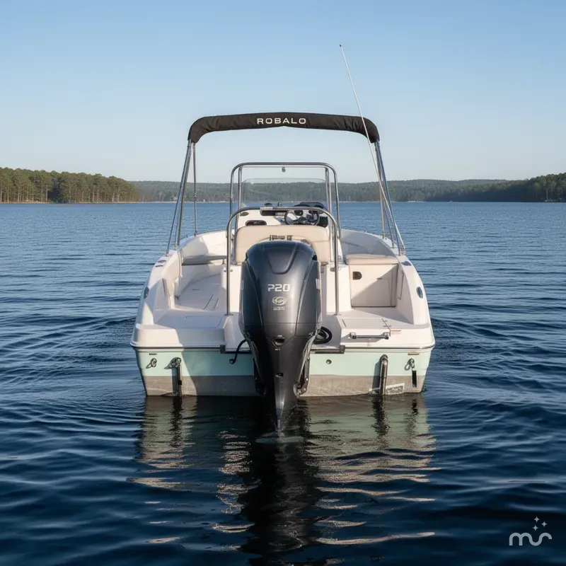 Slide: The Image of Robalo R227 Dual Console 2019 - 2