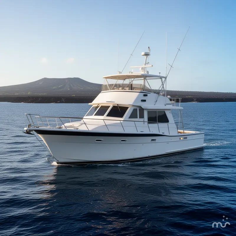 Slide: The Image of Hatteras 58 Long Range Cruiser 1979 - 2