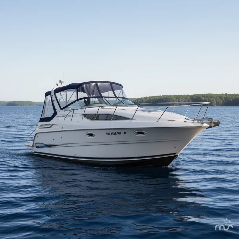 Slide: The Image of Bayliner 3055 Ciera Sunbridge 1999 - 0