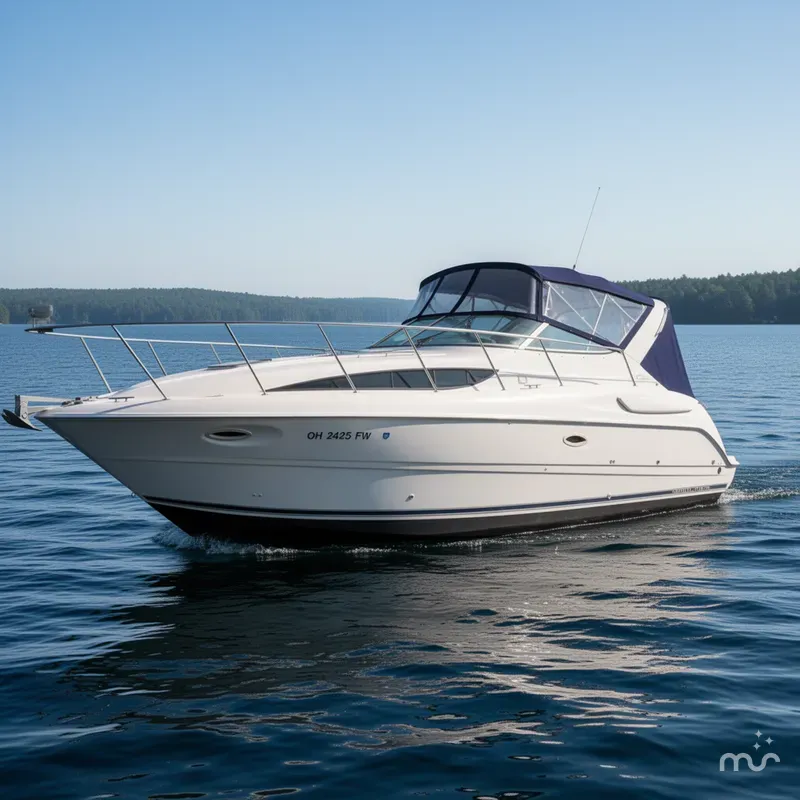 Slide: The Image of Bayliner 3055 Ciera Sunbridge 1999 - 2
