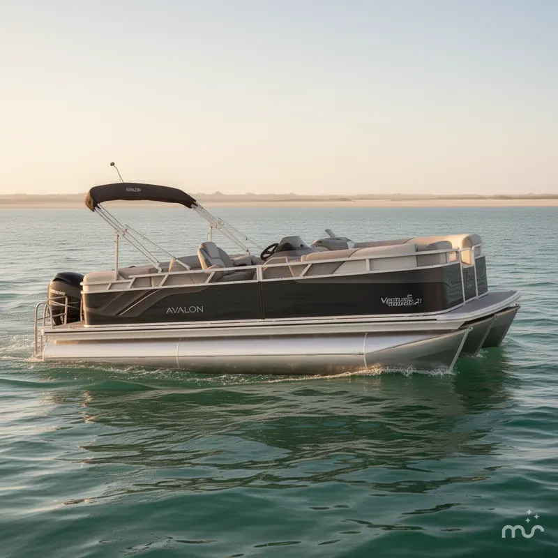 Slide: The Image of Avalon Venture 21 QUAD LOUNGER-115HP 2025 - 0