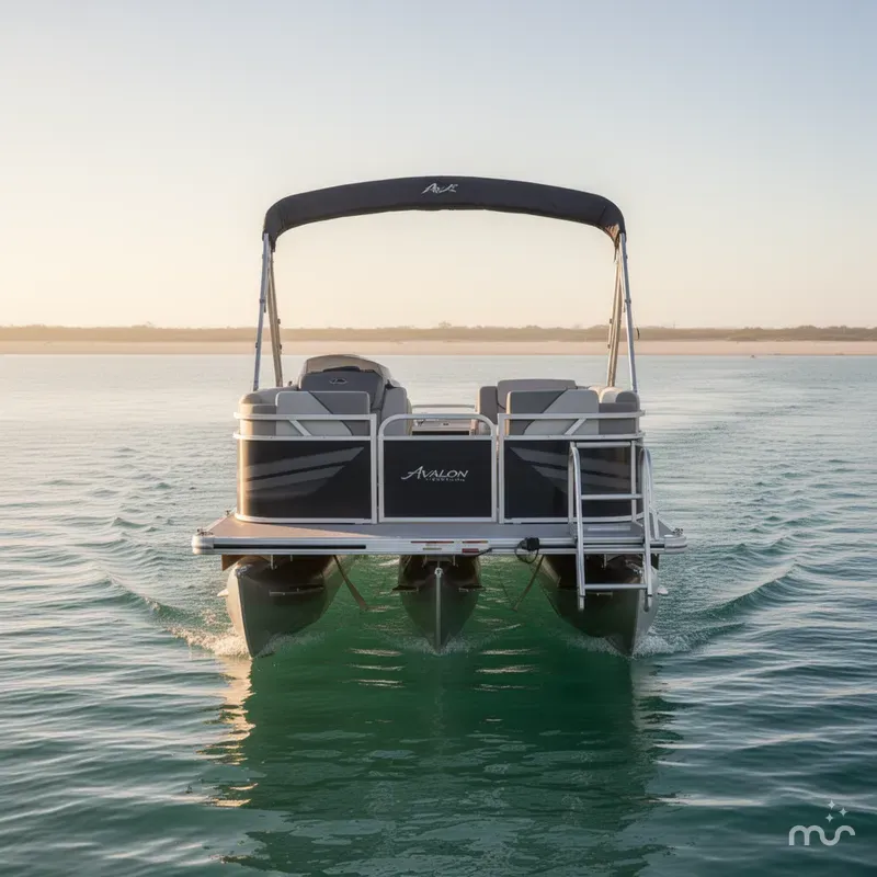 Slide: The Image of Avalon Venture 21 QUAD LOUNGER-115HP 2025 - 1