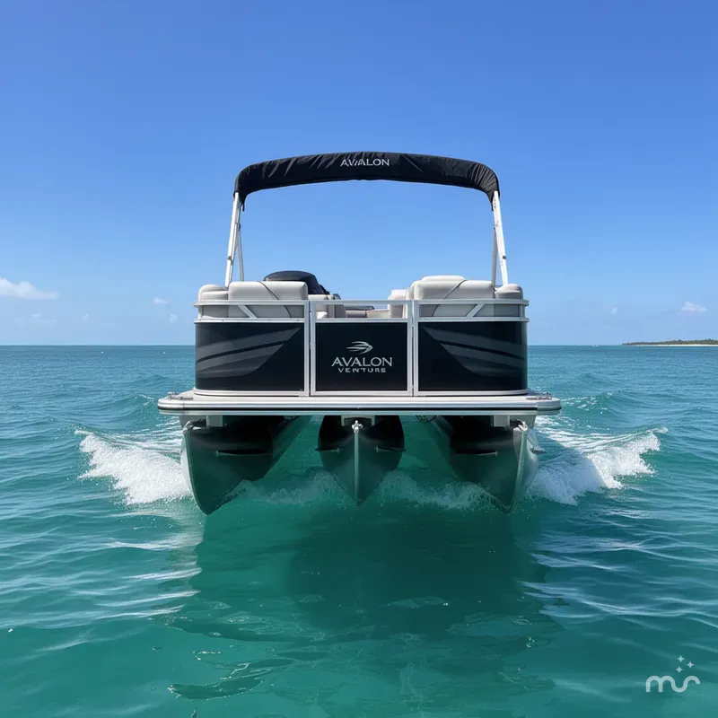 Slide: The Image of Avalon Venture 21 QUAD LOUNGER-115HP 2025 - 1