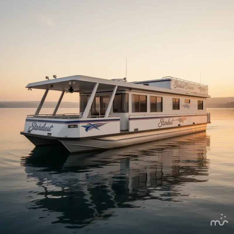 Slide: The Image of Stardust Cruisers Houseboat 2004 - 0