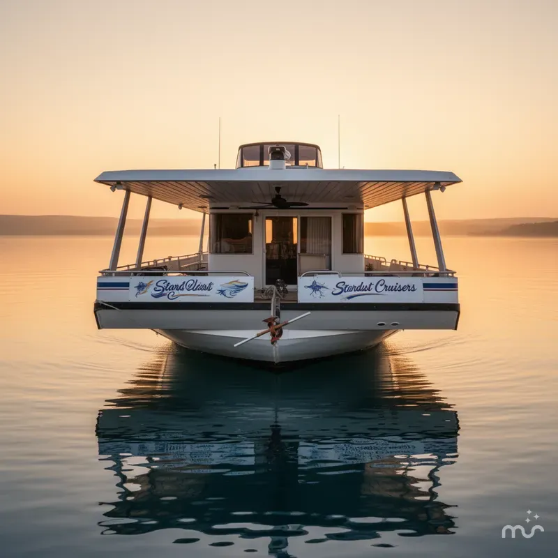 Slide: The Image of Stardust Cruisers Houseboat 2004 - 2