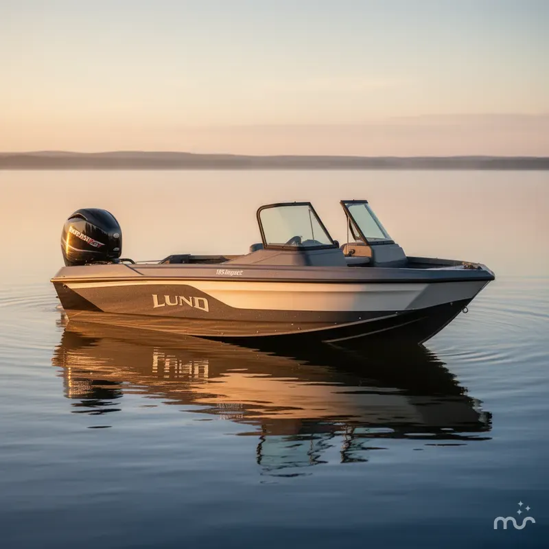 Slide: The Image of Lund 185 Impact Fiberglass Series 2025 - 2