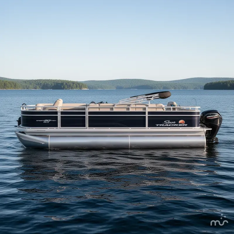 Slide: The Image of Sun Tracker SportFish 20 DLX 2025 - 0