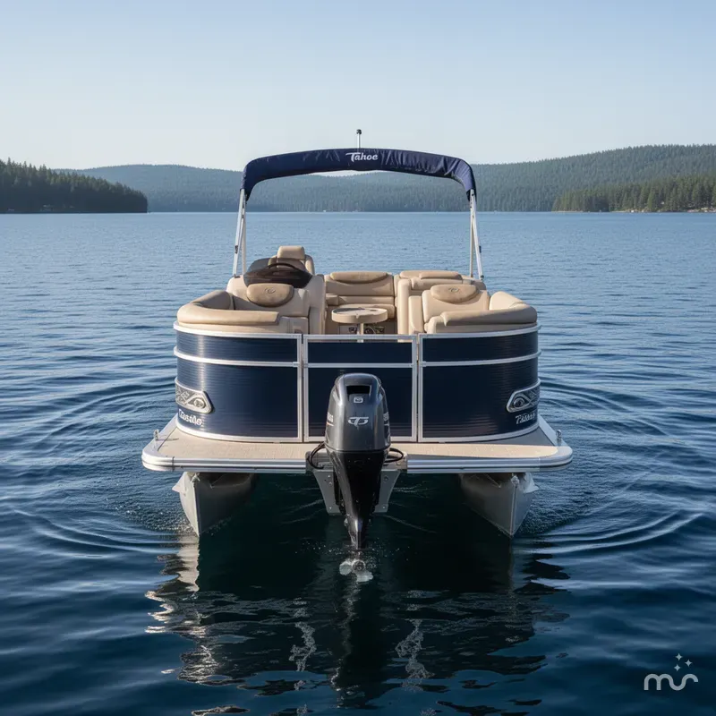 Slide: The Image of Tahoe Cascade 2385 Cruise Pontoon 2019 - 2