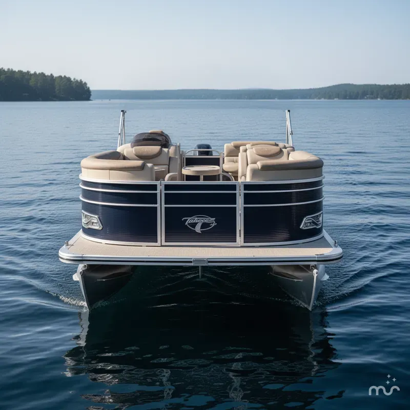 Slide: The Image of Tahoe Cascade 2385 Cruise Pontoon 2019 - 3