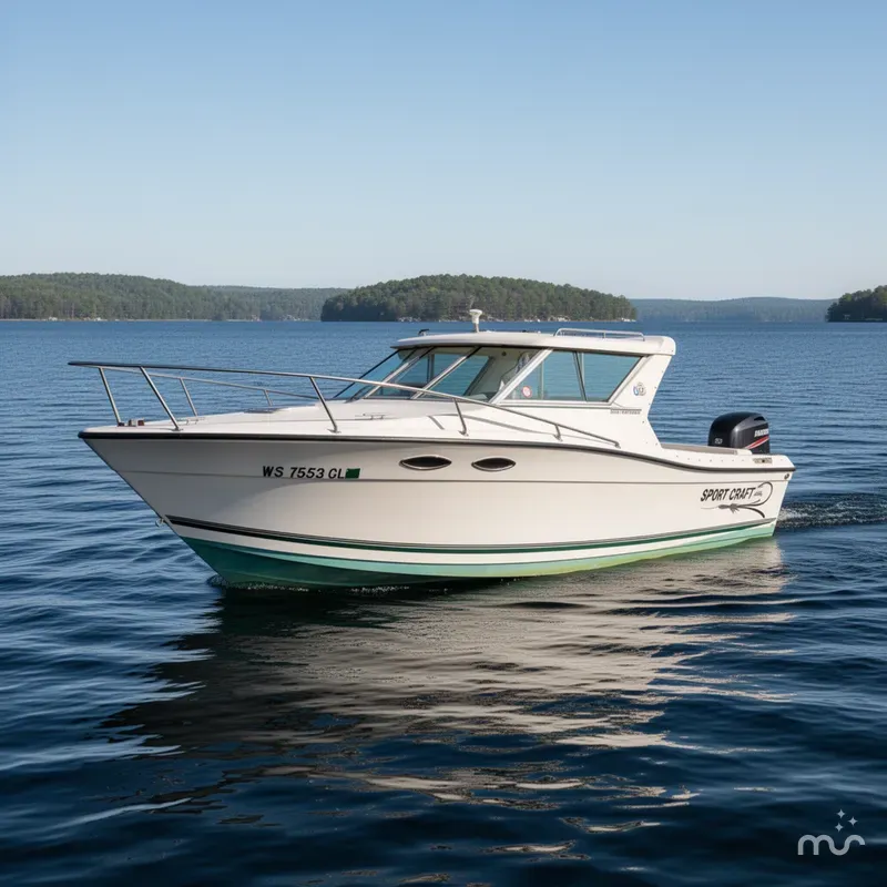 Slide: The Image of Sport-Craft 232 Sportfish 1998 - 1