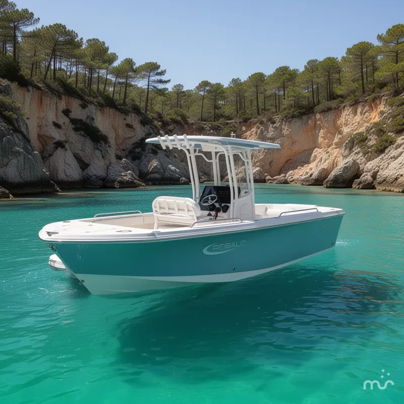 Slide: The Image of Robalo R230 Center Console 2022 - 2