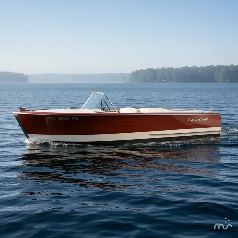Slide: The Image of Chris-Craft Custom Ski 1963 - 2