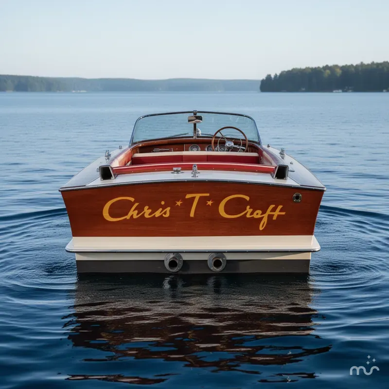 Slide: The Image of Chris-Craft Custom Ski 1963 - 3