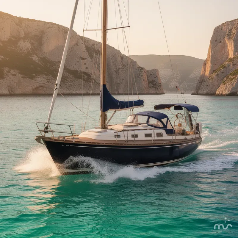 Slide: The Image of Baltic 42 Masthead Sloop 1977 - 2