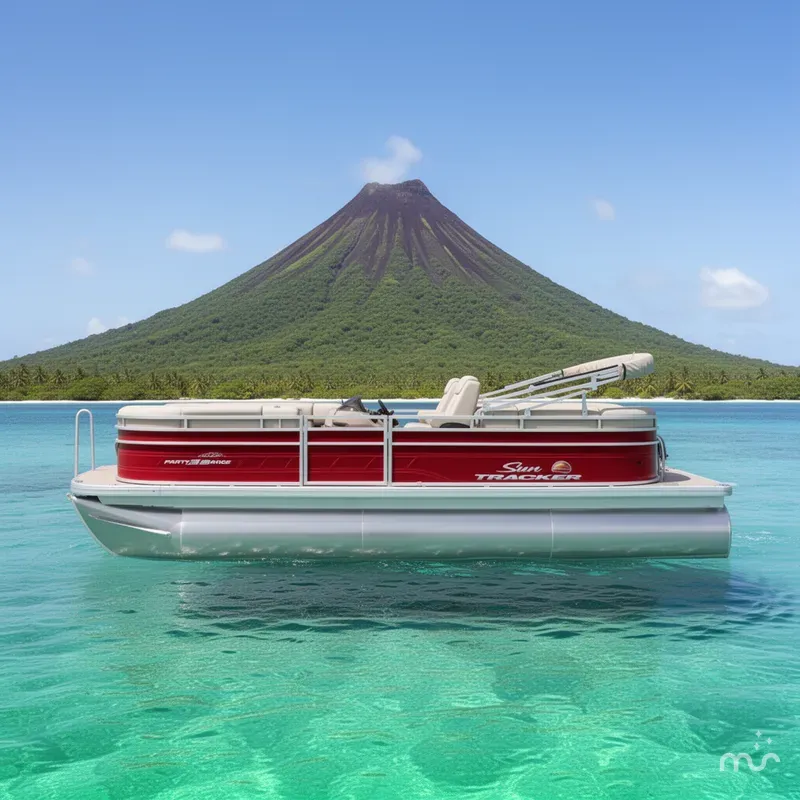 Slide: The Image of Sun Tracker Party Barge 22 XP3 2025 - 2