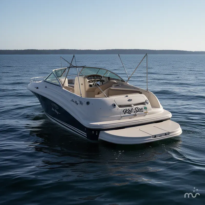 Slide: The Image of Sea Ray 240 Sundeck 2004 - 1