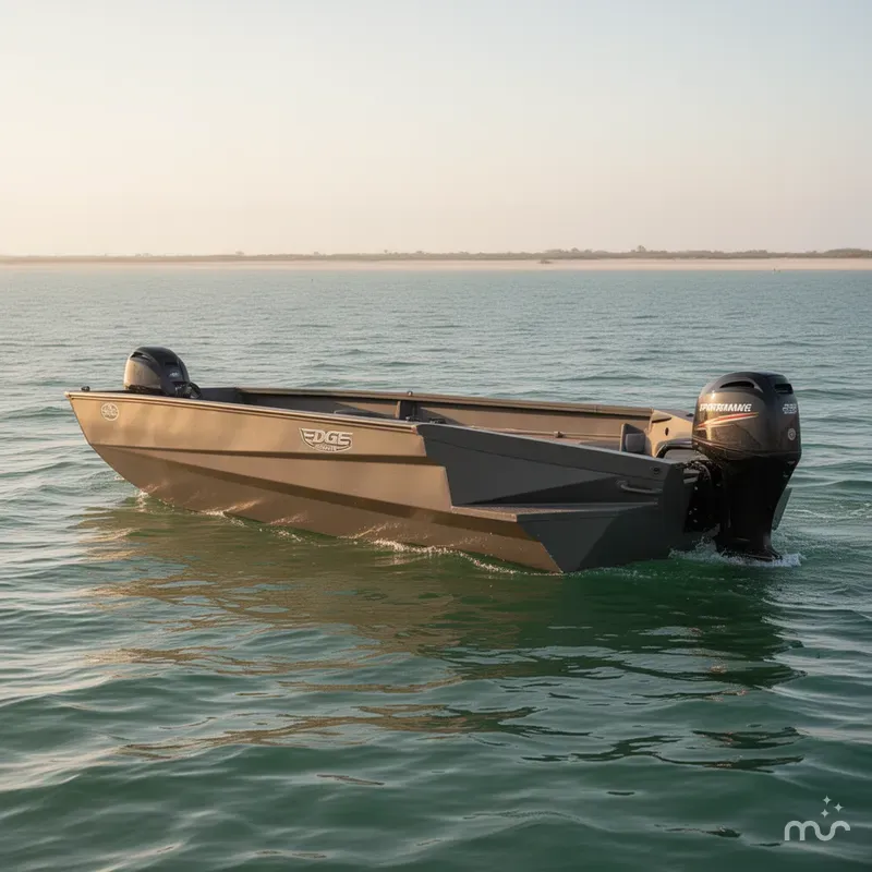 Slide: The Image of Edge Duck Boats Sportsman 553DB 2025 - 0
