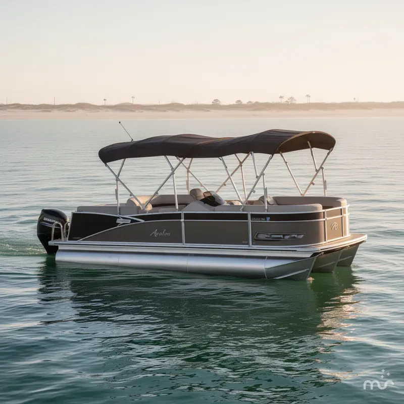 Slide: The Image of Avalon Catalina Quad Lounger - 23' 2022 - 0