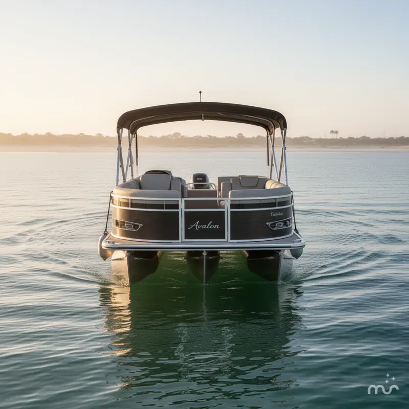 Slide: The Image of Avalon Catalina Quad Lounger - 23' 2022 - 3