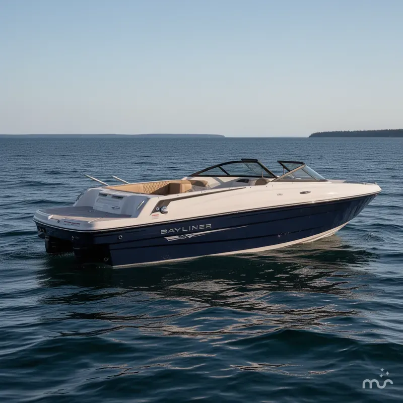 Slide: The Image of Bayliner VR4 Bowrider OB 2025 - 0