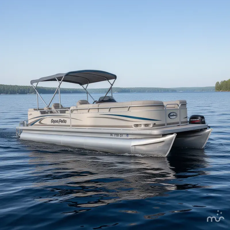 Slide: The Image of Godfrey 240 Pontoon 2007 - 1