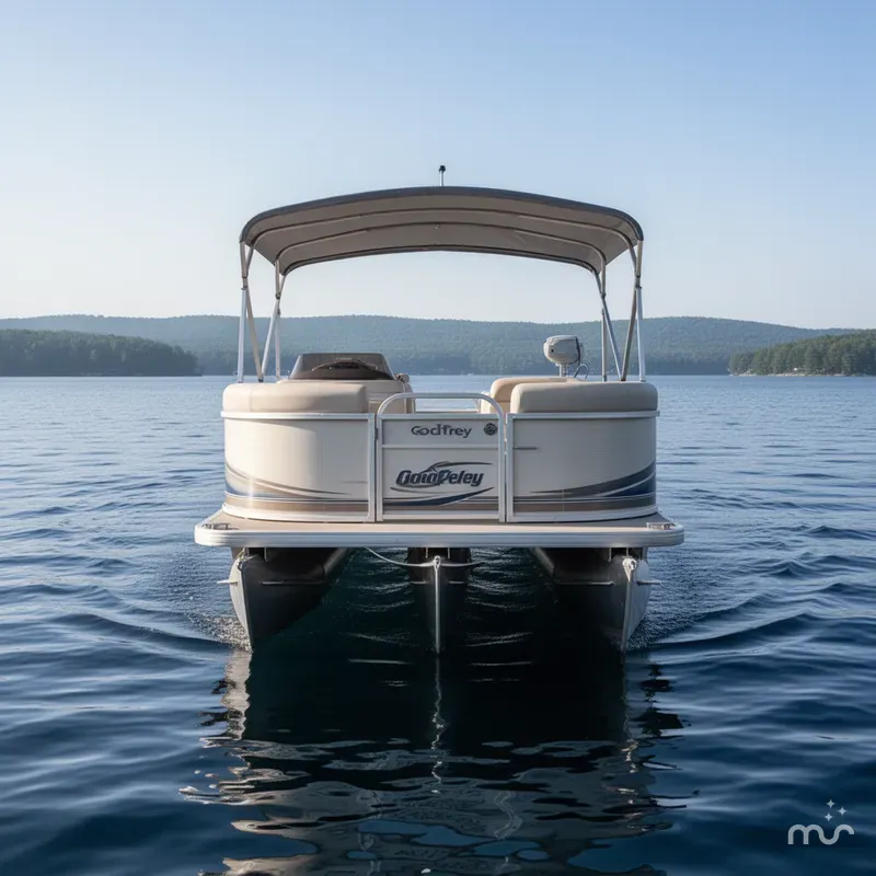 Slide: The Image of Godfrey 240 Pontoon 2007 - 3