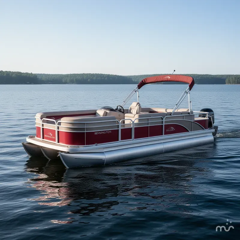 Slide: The Image of Bennington 22 SSX Pontoon 2013 - 0