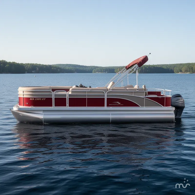Slide: The Image of Bennington 22 SSX Pontoon 2013 - 1