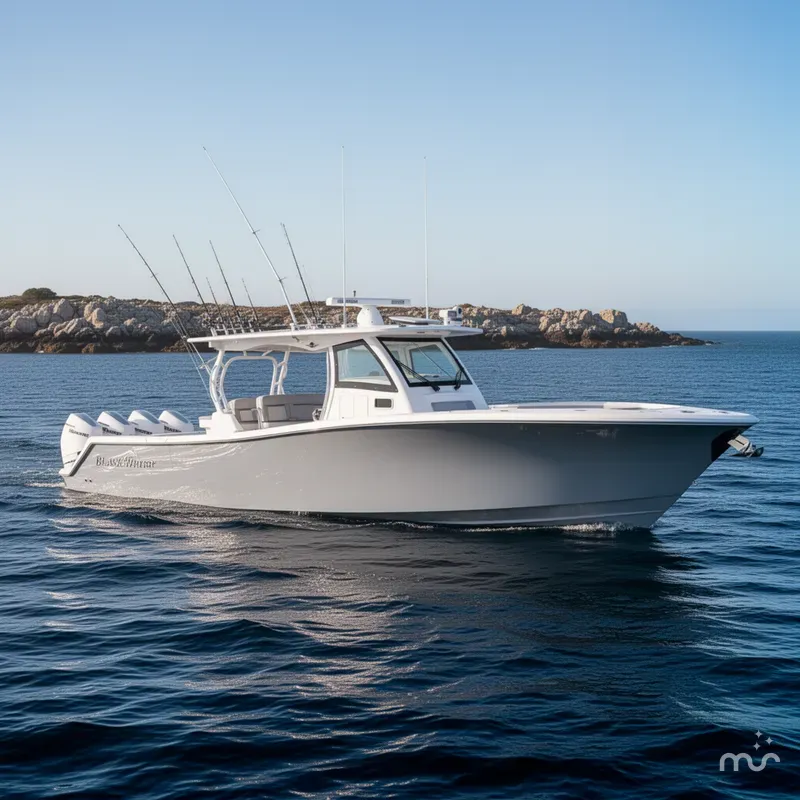 Slide: The Image of BlackWater 43 Sportfish 2025 - 2