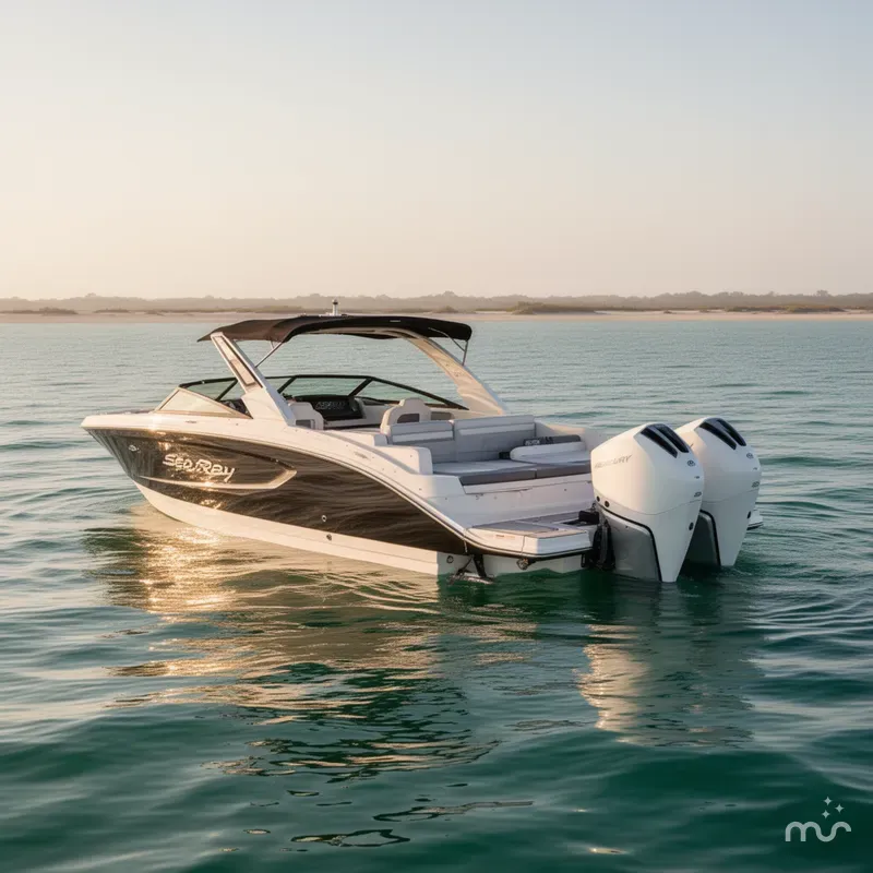 Slide: The Image of Sea Ray SDX 290 Outboard 2025 - 4