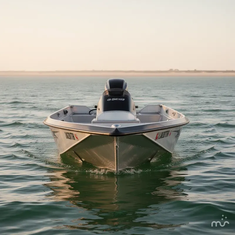 Slide: The Image of Custom Aluminum Bass Boat 2005 - 2