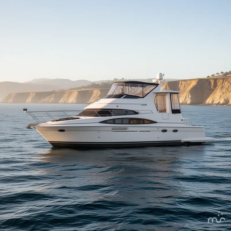 Slide: The Image of Carver 45 Cockpit Motor Yacht 2005 - 0
