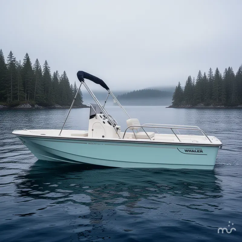 Slide: The Image of Boston Whaler 150 Montauk 2025 - 2