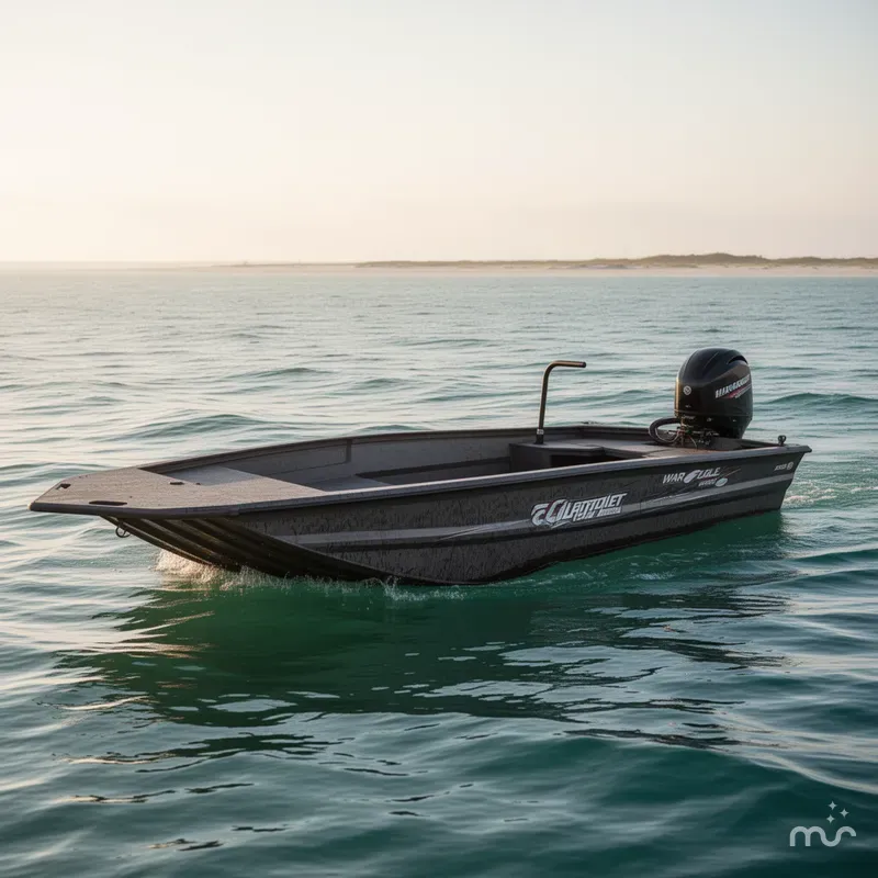 Slide: The Image of War Eagle 750 Gladiator Mud Boat 2025 - 2