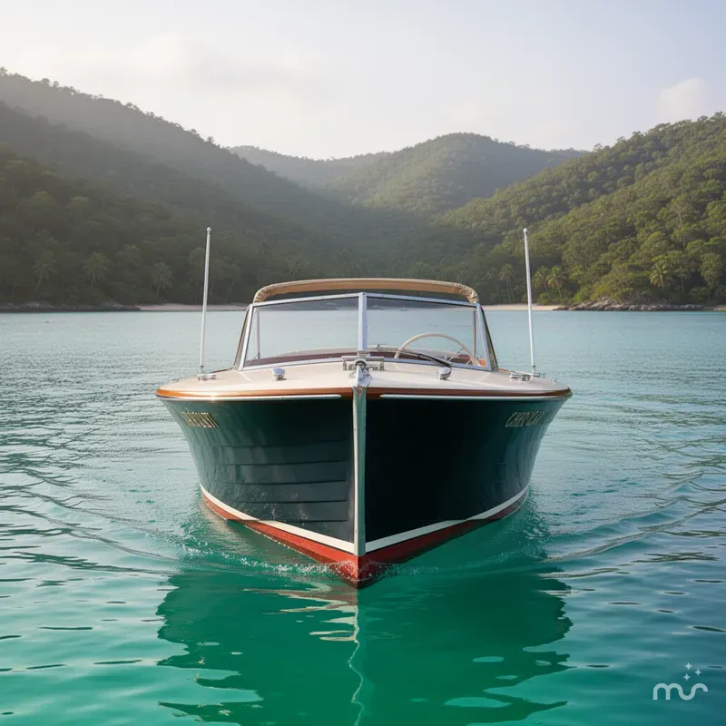 Slide: The Image of Chris-Craft Dory 1974 - 1
