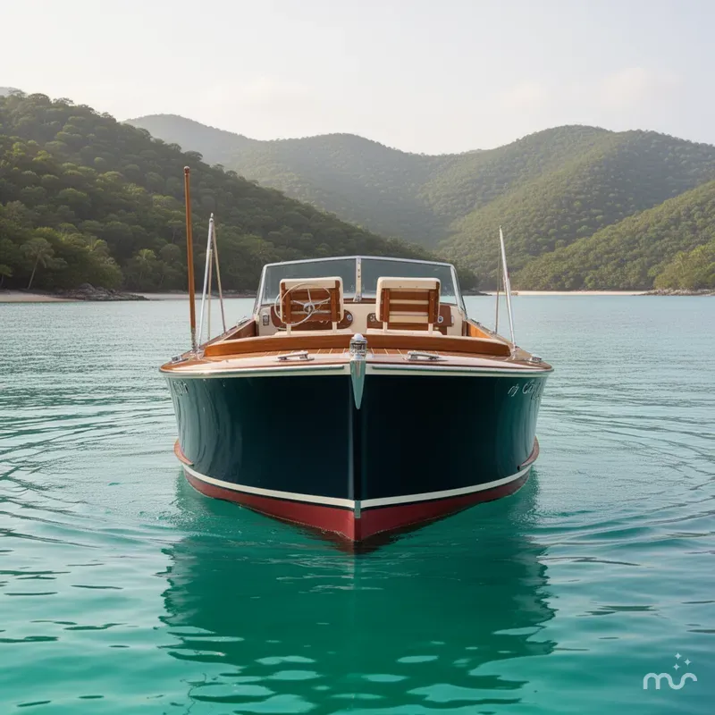 Slide: The Image of Chris-Craft Dory 1974 - 3