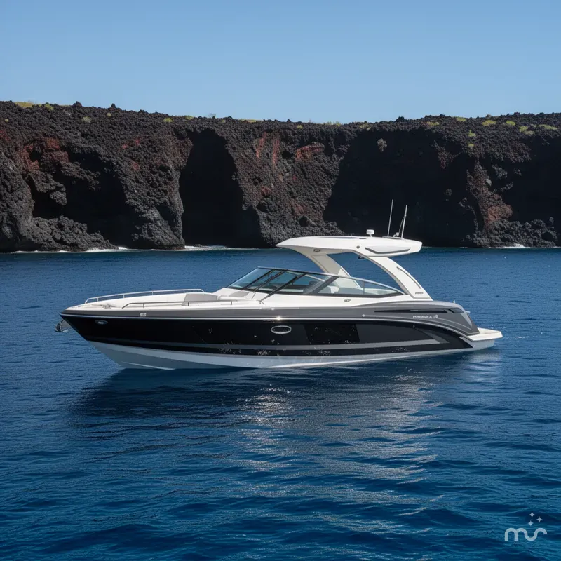 Slide: The Image of Formula 330 Crossover Bowrider 2020 - 2