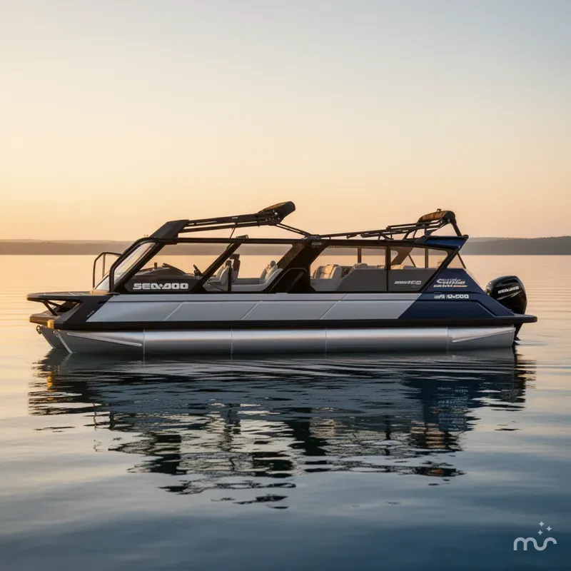 Slide: The Image of Sea-Doo Switch® Cruise Limited 21 - 230 Hp Galvanized 2024 - 1