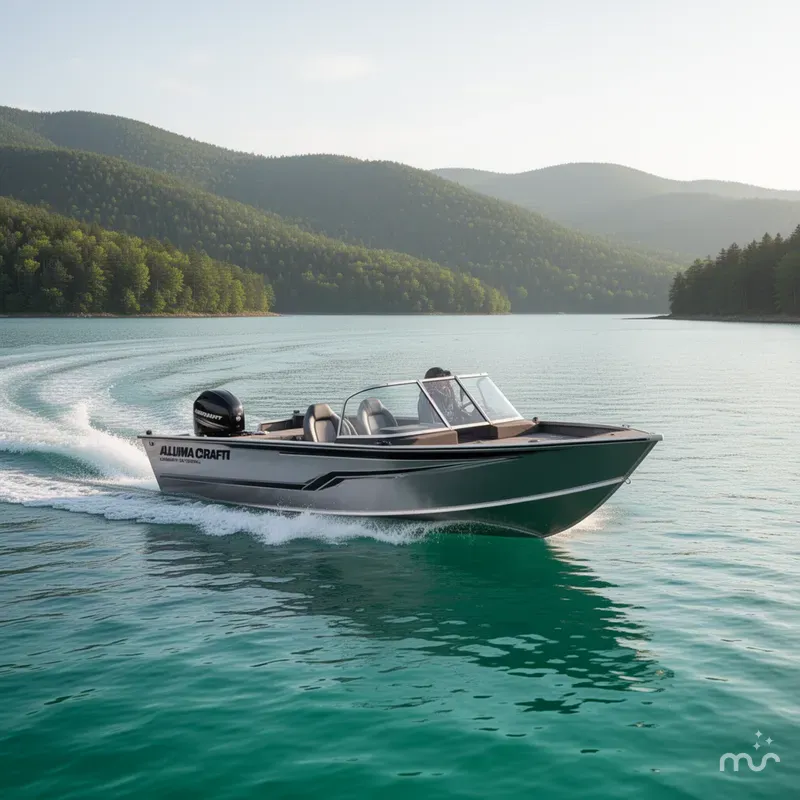 Slide: The Image of Alumacraft Competitor 195X Sport 2025 - 2