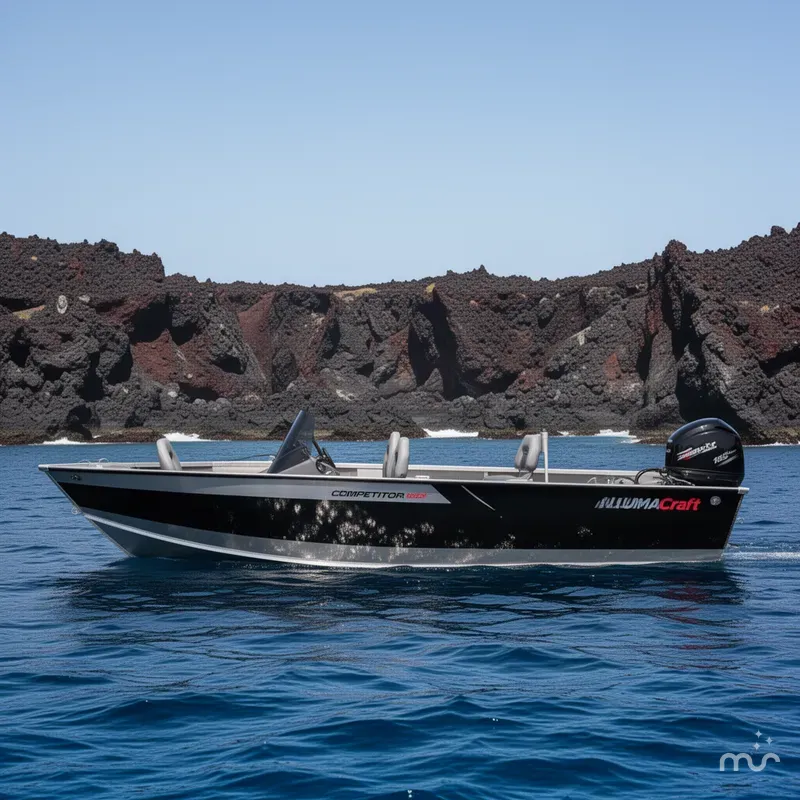 Slide: The Image of Alumacraft Competitor 185X Tiller 2025 - 2