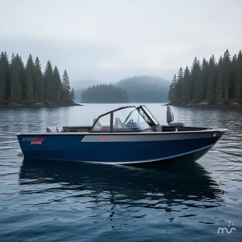 Slide: The Image of Alumacraft Trophy 185X Sport 2025 - 2