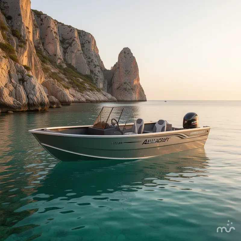 Slide: The Image of Alumacraft Competitor 165 SC 2024 - 2