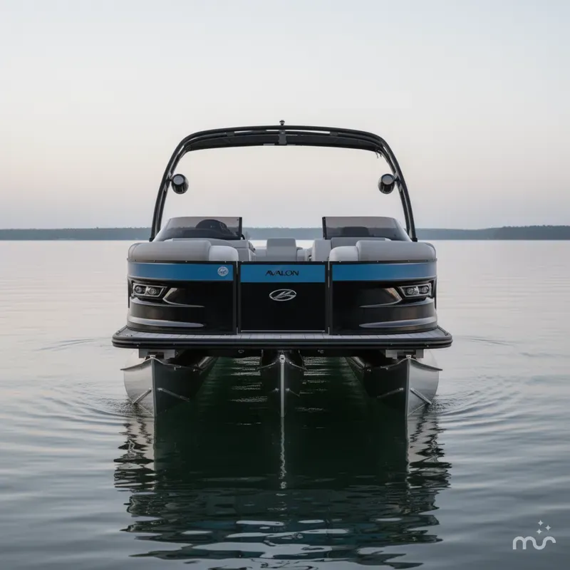 Slide: The Image of Avalon 2585 Excalibur LTD, Windshield Quad Lounger, Tri Toon, High Performance, powered by a Mercury 400... 2025 - 3
