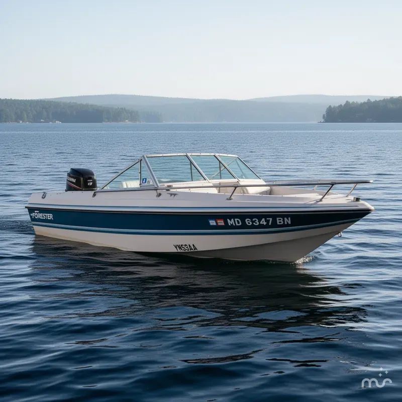 Slide: The Image of Forester 17 Bowrider 1987 - 0