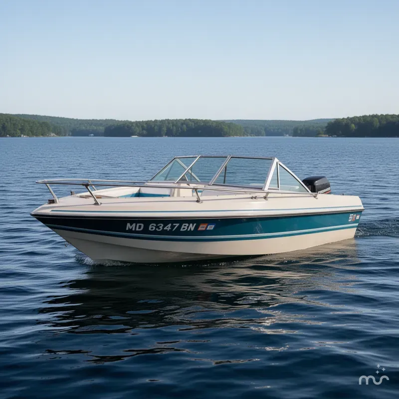 Slide: The Image of Forester 17 Bowrider 1987 - 1