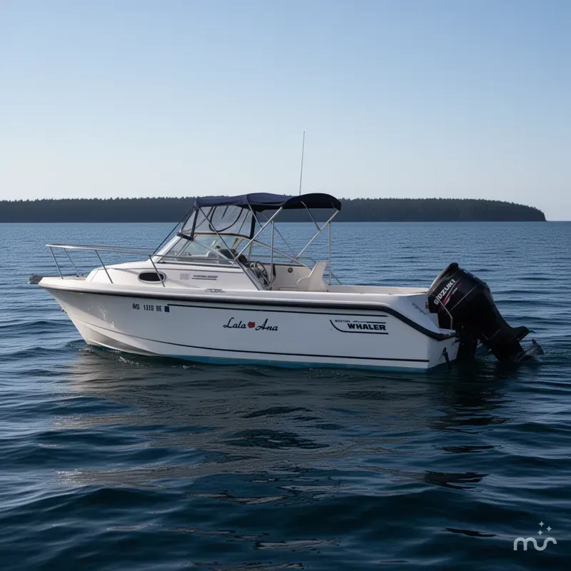 Slide: The Image of Boston Whaler 21 Conquest 1998 - 0