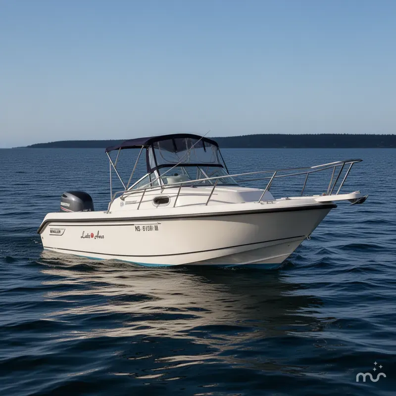 Slide: The Image of Boston Whaler 21 Conquest 1998 - 1